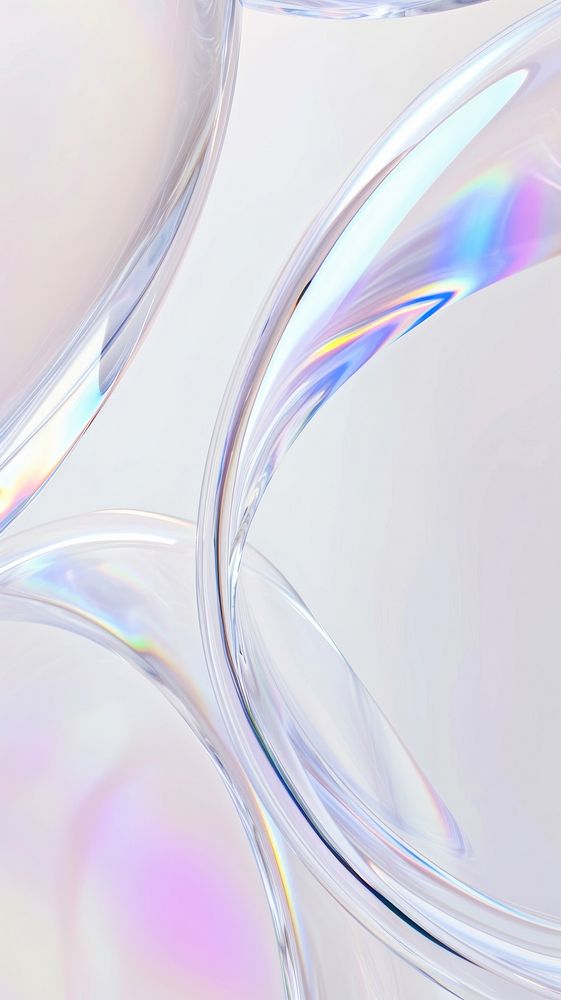 Plastic wrap glass backgrounds pattern. Premium Photo Illustration