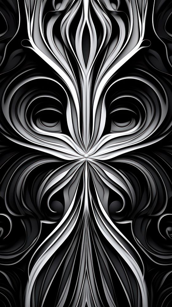  Abstract enigmatic pattern monochrome backgrounds accessories. AI generated Image by rawpixel.