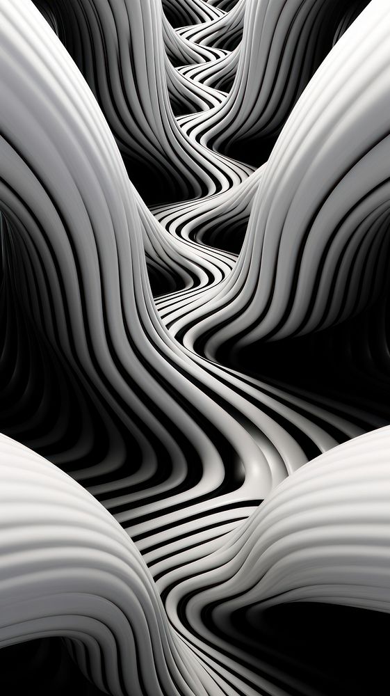  Abstract glass illusion monochrome pattern backgrounds. AI generated Image by rawpixel.