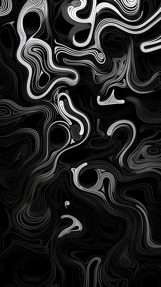  Monochrome abstract wallpaper pattern backgrounds accessories. AI generated Image by rawpixel.
