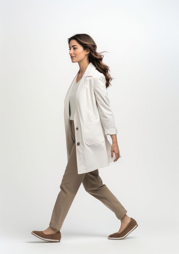 A woman doctor person human coat. AI generated Image by rawpixel.
