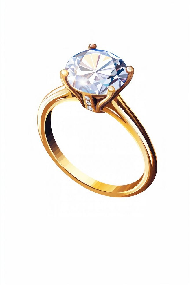 Jewelry diamond ring gemstone.