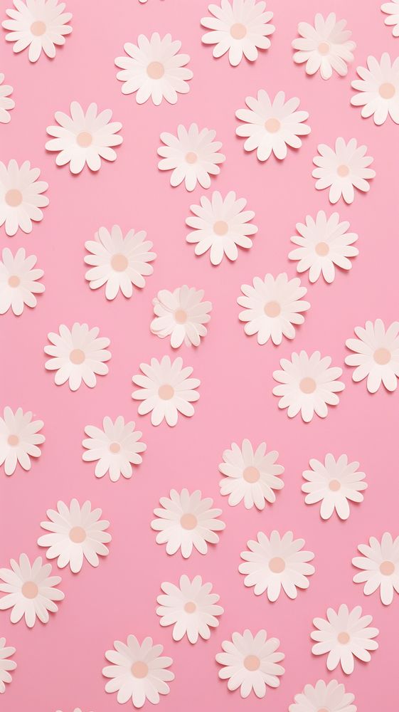 Wallpaper pattern flower daisy backgrounds.