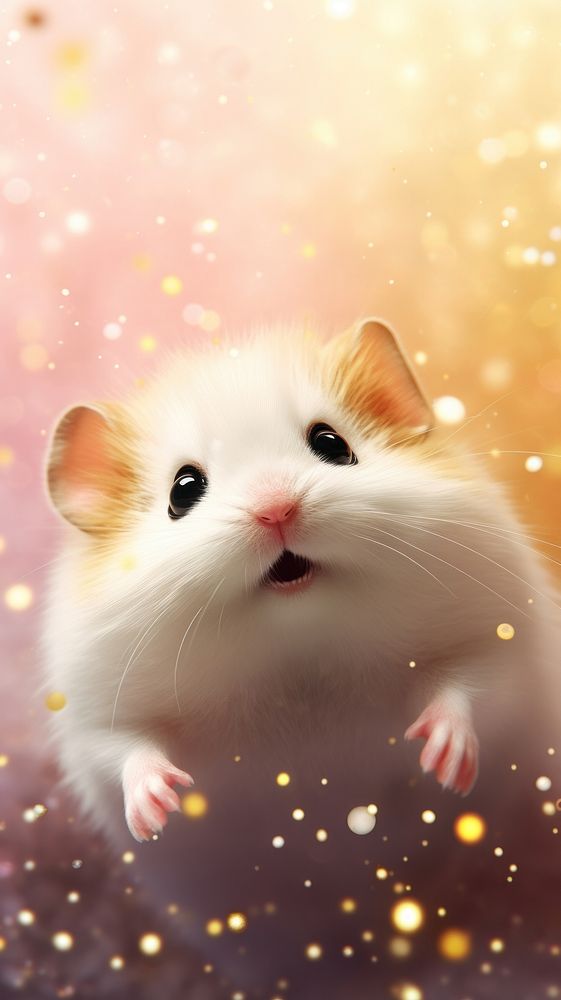 Close up cute hamster dreamy wallpaper rat animal mammal.