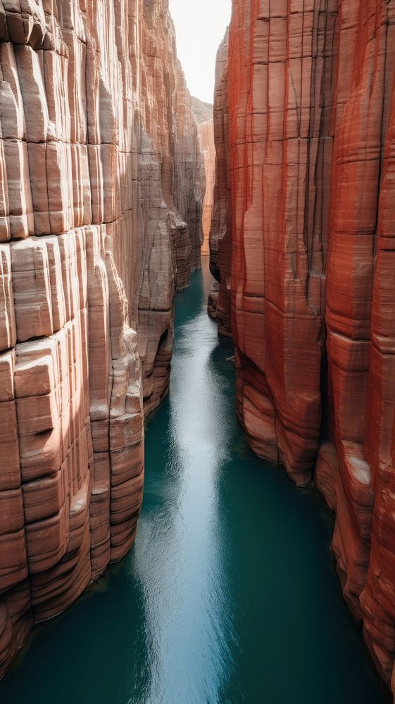  Nature mountain outdoors canyon. AI generated Image by rawpixel.