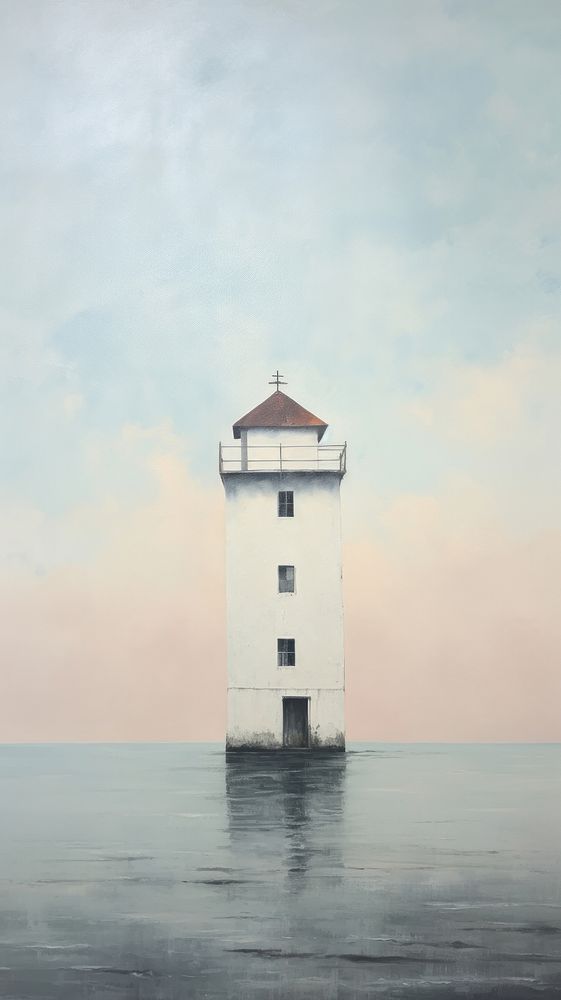  Light House architecture lighthouse building. AI generated Image by rawpixel.
