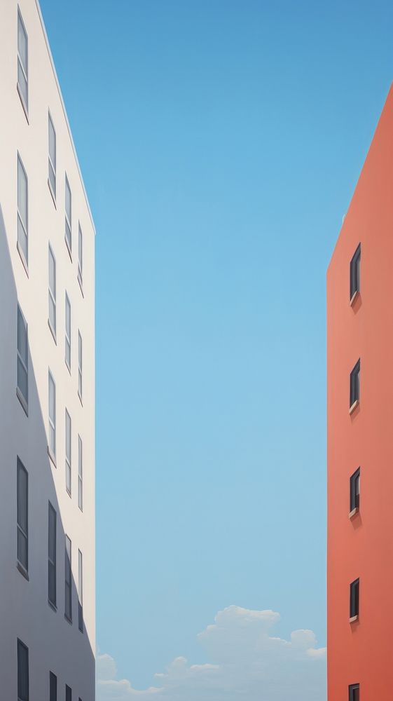  New York architecture building outdoors. AI generated Image by rawpixel.