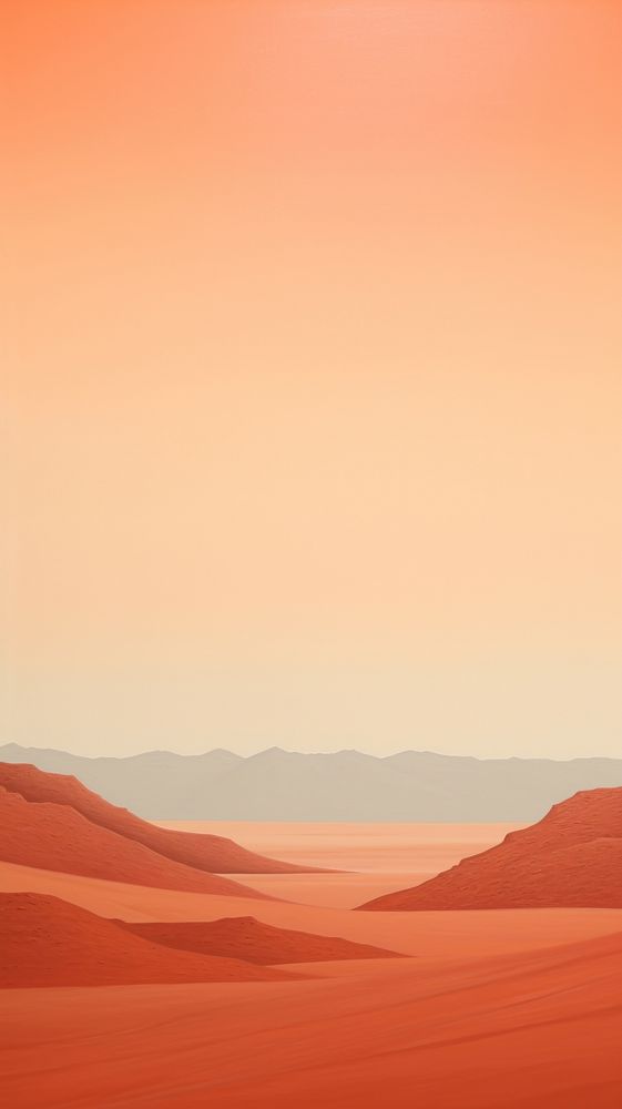  Sahara Desert desert outdoors horizon. AI generated Image by rawpixel.