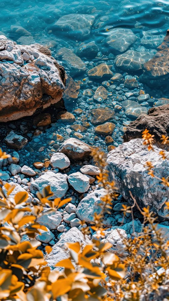  Nature underwater outdoors beach. AI generated Image by rawpixel.