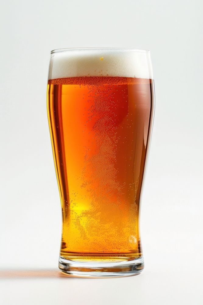 A craft beer pint drink lager glass.