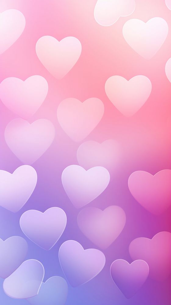 Hearts backgrounds abstract pattern. AI generated Image by rawpixel.