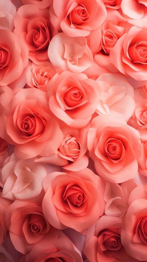 Rose backgrounds flower petal. AI generated Image by rawpixel.