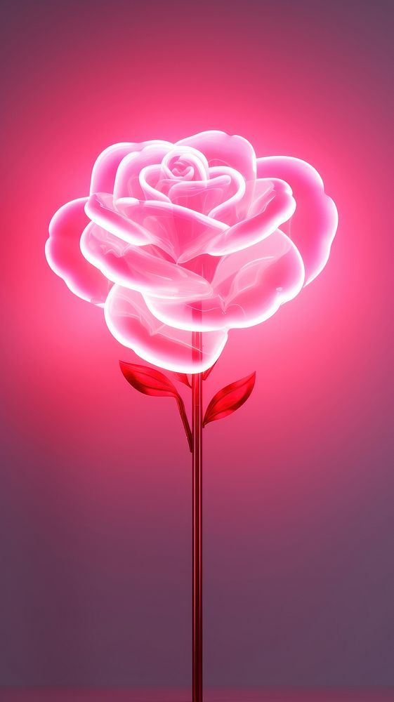 Light rose flower plant. AI generated Image by rawpixel.