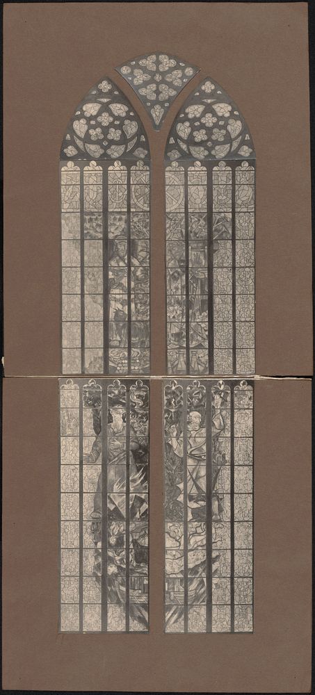 Cartons voor glas in lood ramen (1878 - 1938) by anonymous and Richard Nicolaüs Roland Holst