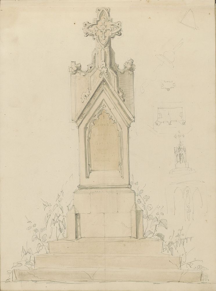 Grafmonument (c. 1850) by Pierre Joseph Hubert Cuypers