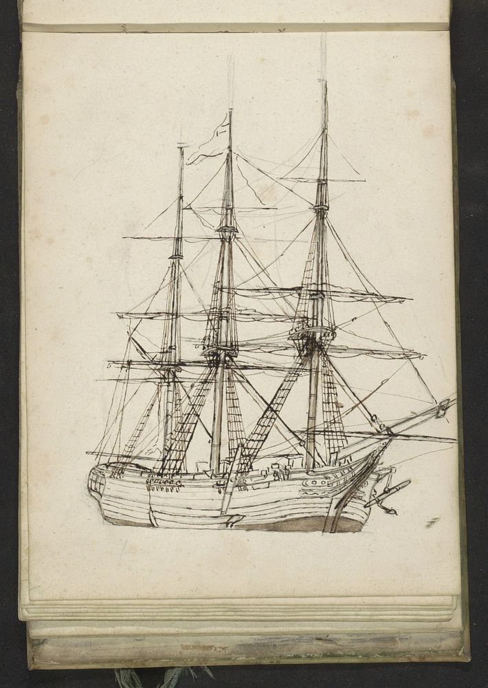 Driemaster (1780 - 1848) by Martinus Schouman