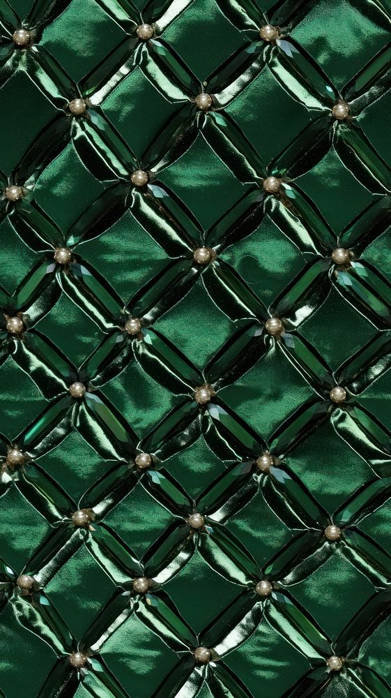 Argyle pattern green gemstone jewelry.