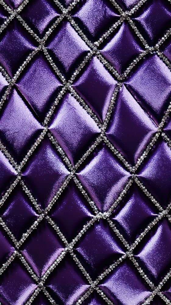 Argyle pattern purple jewelry velvet.