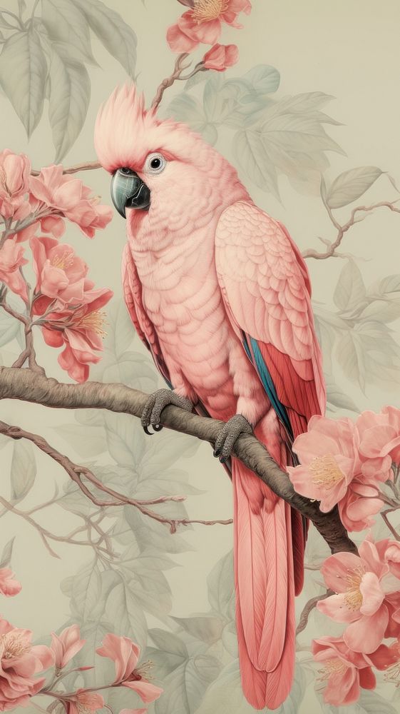 Wallpaper cockatoo parrot animal bird.