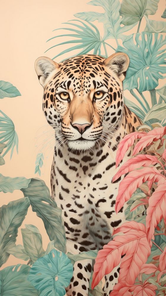 Wallpaper on leopard wildlife cheetah animal.