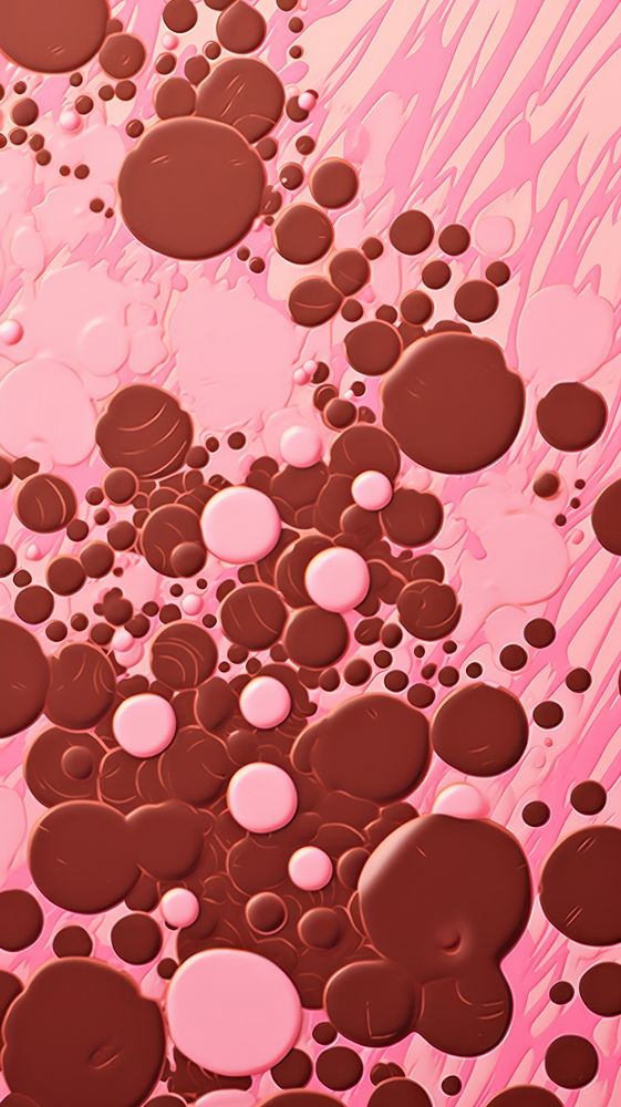 Wallpaper chocolate pattern magnification microbiology.