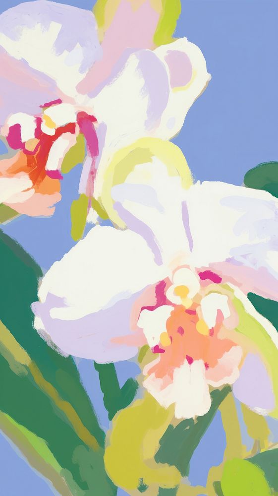 Chinese orchid painting art backgrounds.
