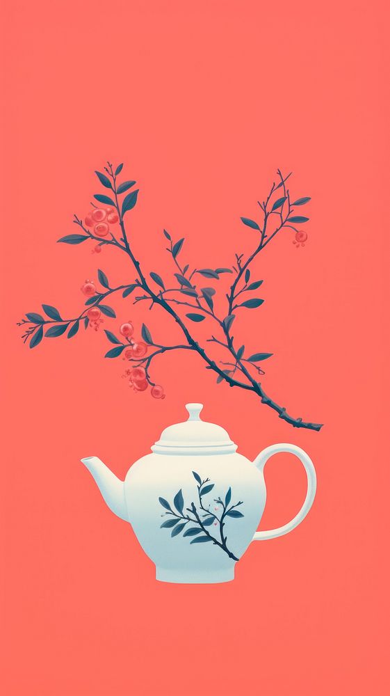 Chinese tea art teapot plant.