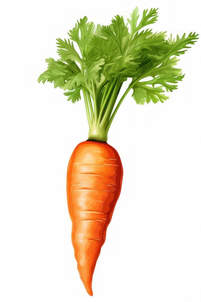 Carrot clipart illustration vegetable plant food.