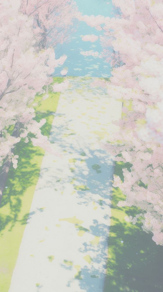 SPRING backgrounds landscape outdoors. AI generated Image by rawpixel.