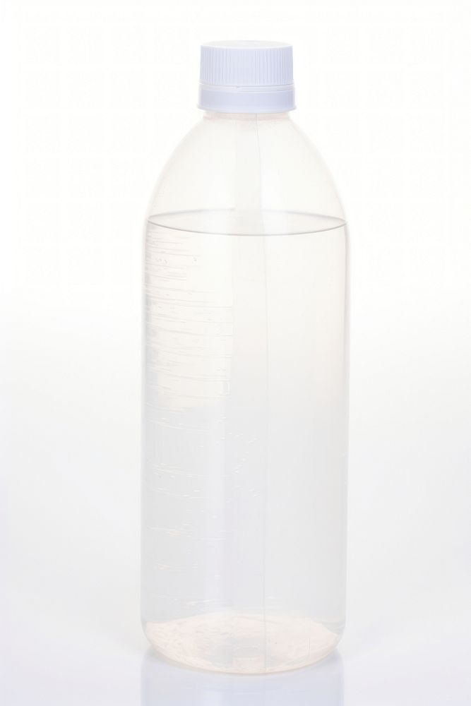 Water bottle plastic white background refreshment. AI generated Image by rawpixel.