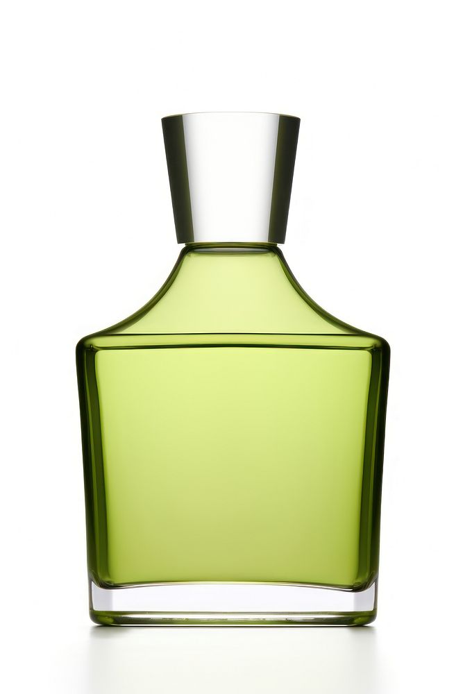 Carafe perfume bottle green.
