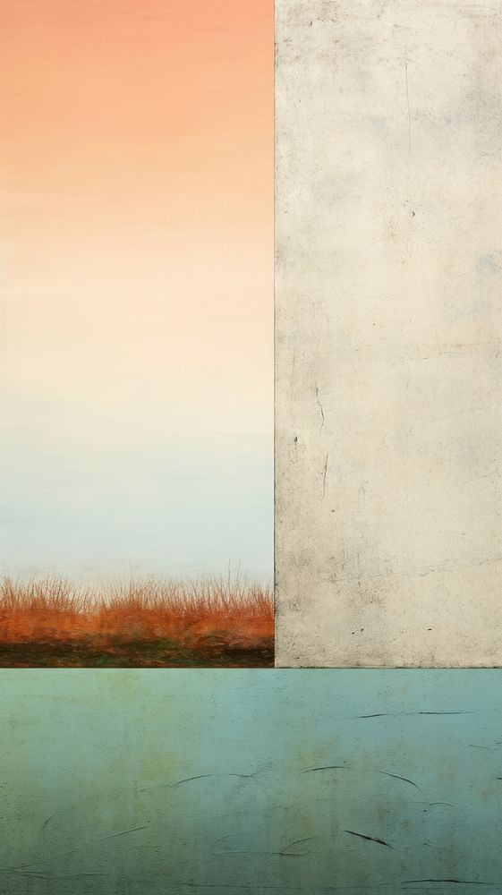 Grassland wall art architecture. AI generated Image by rawpixel.