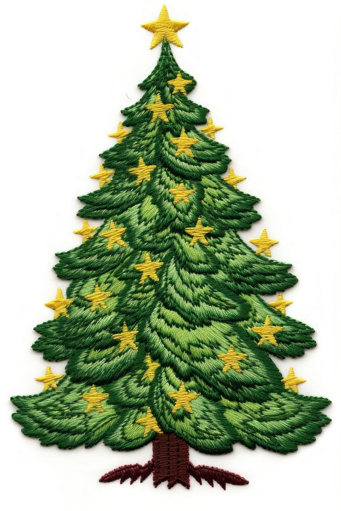 Christmas tree ornament plant pine. AI generated Image by rawpixel.