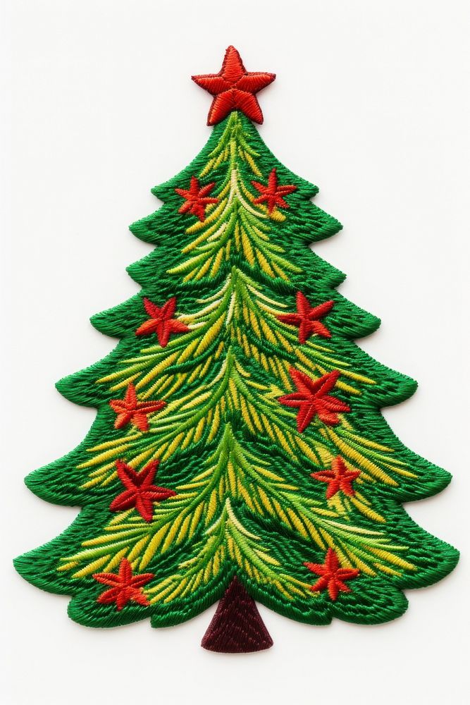 Christmas tree ornament clothing pattern. AI generated Image by rawpixel.