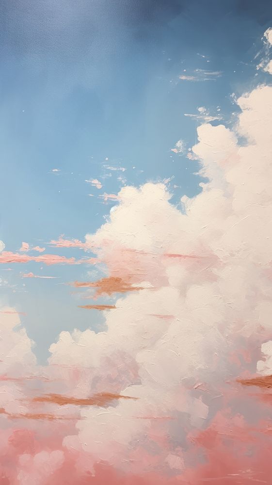 Cloud outdoors painting nature.
