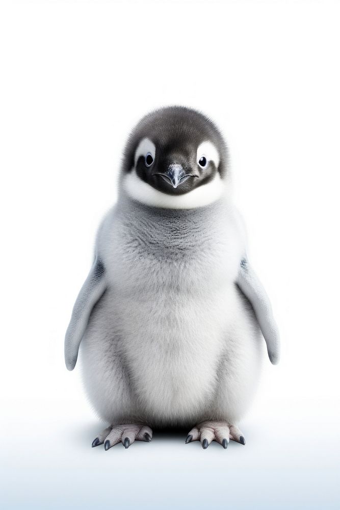 Baby penguin animal bird wildlife.