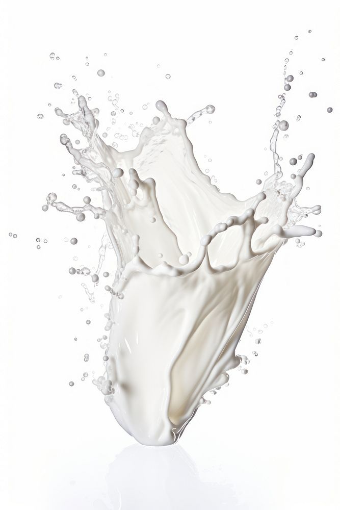 Milk white white background refreshment. AI generated Image by rawpixel.