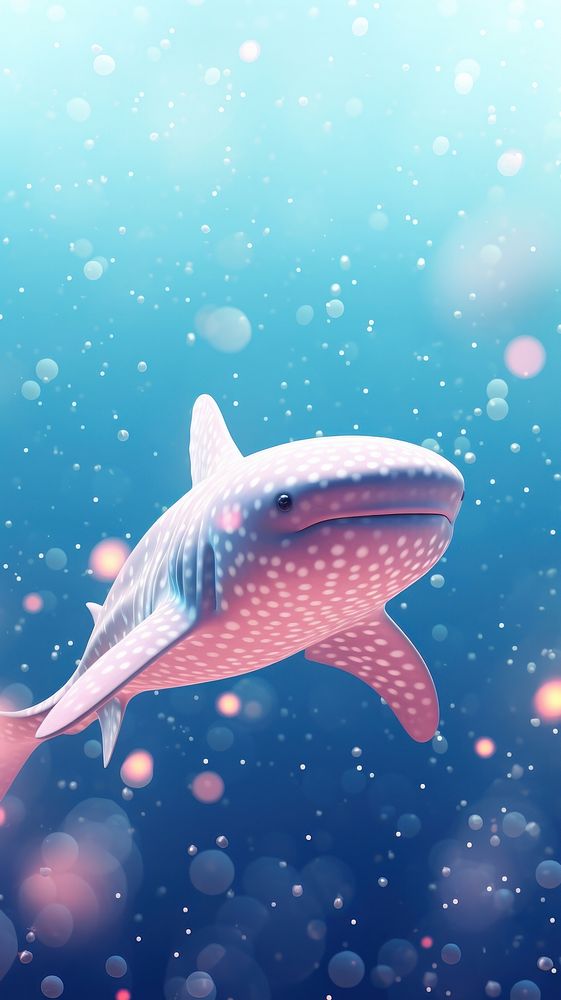 Whale shark dreamy wallpaper animal aquarium outdoors.
