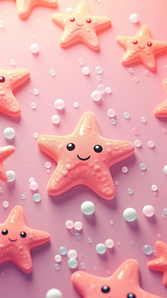 Star fish dreamy wallpaper animal confectionery backgrounds.