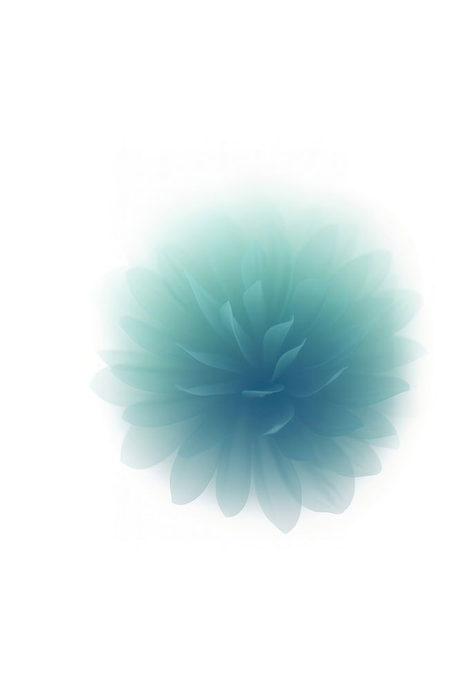 Abstract blurred gradient illustration blue flower nature petal asteraceae.