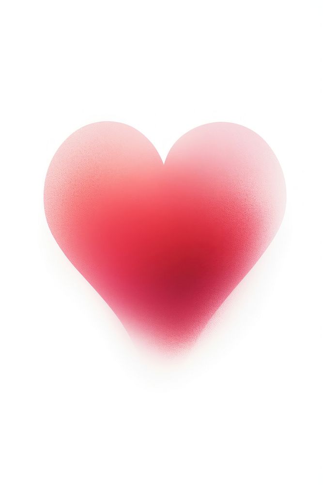 Abstract blurred gradient illustration heart pink white background produce.
