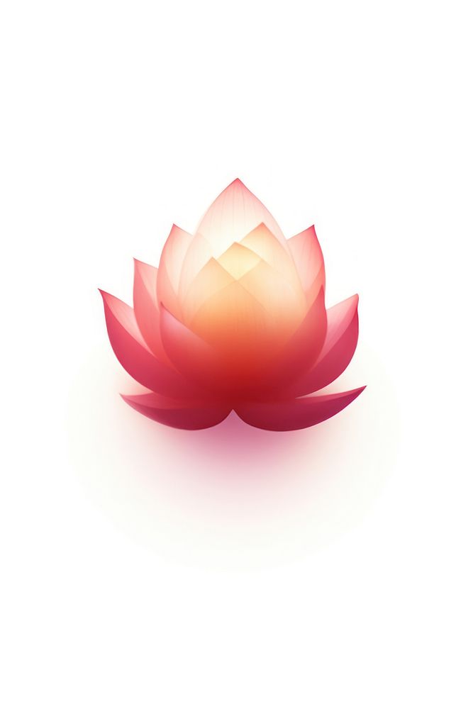 Abstract blurred gradient illustration lotus flower petal pink.