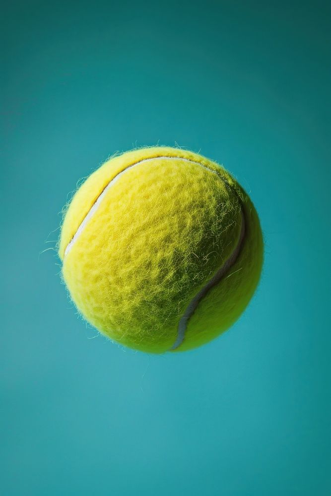 Photo of tennis ball sports racket string.