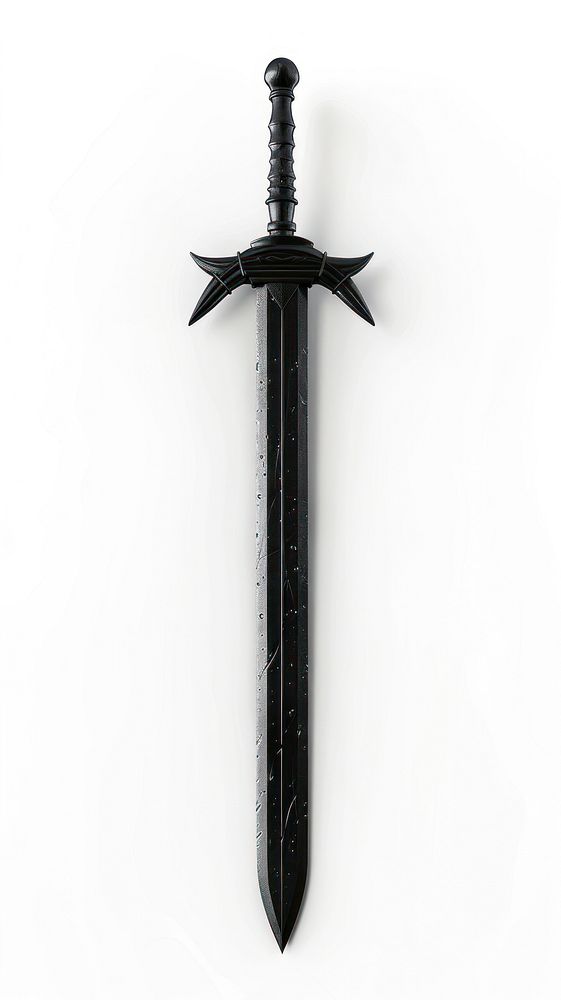 Sword weapon dagger black.