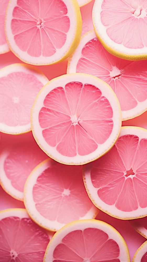 Pink pink lemons slide wallpaper fruit plant food.