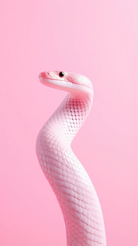 Pink aesthetic worm wallpaper reptile animal snake.