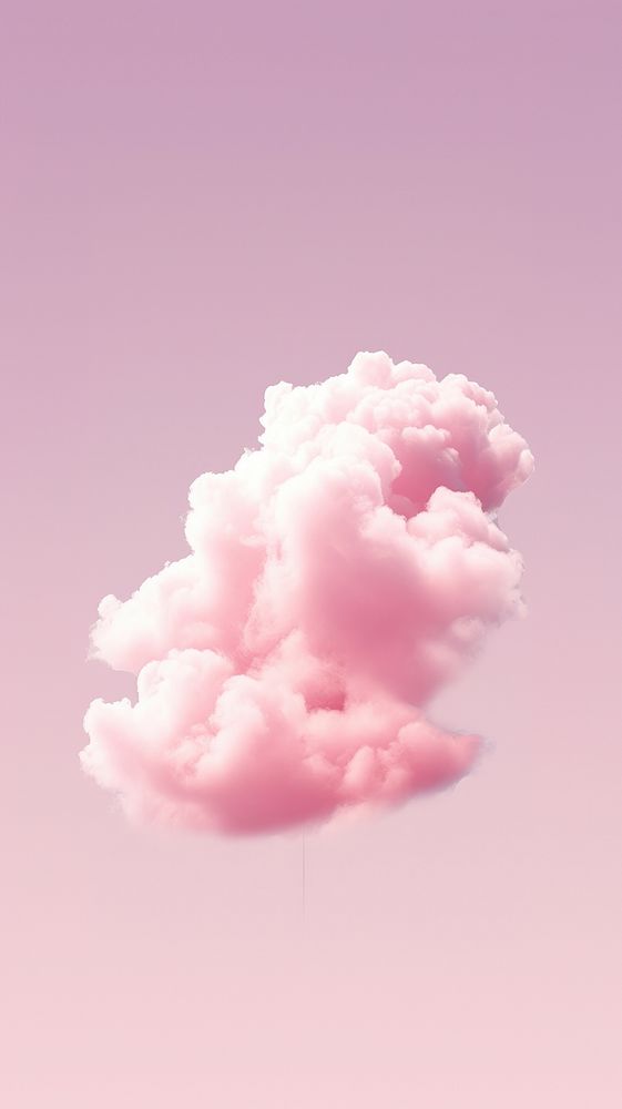 Pink aesthetic cloud wallpaper nature sky softness.