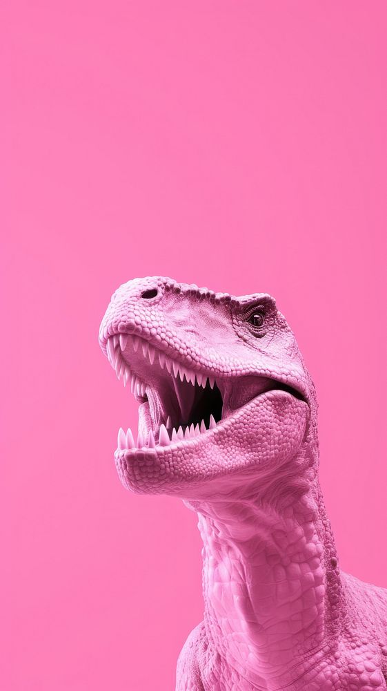 Pink aesthetic dinosaur wallpaper reptile animal lizard.