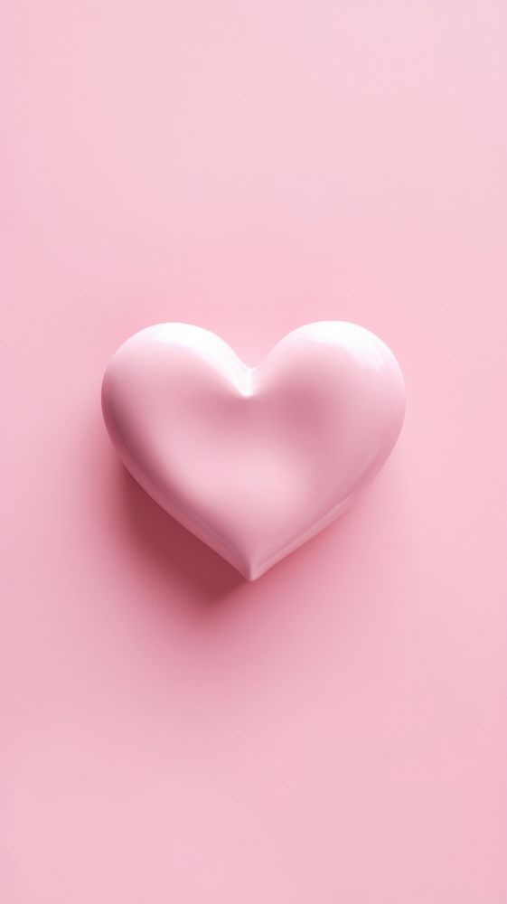 Pink aesthetic heart wallpaper produce circle symbol.