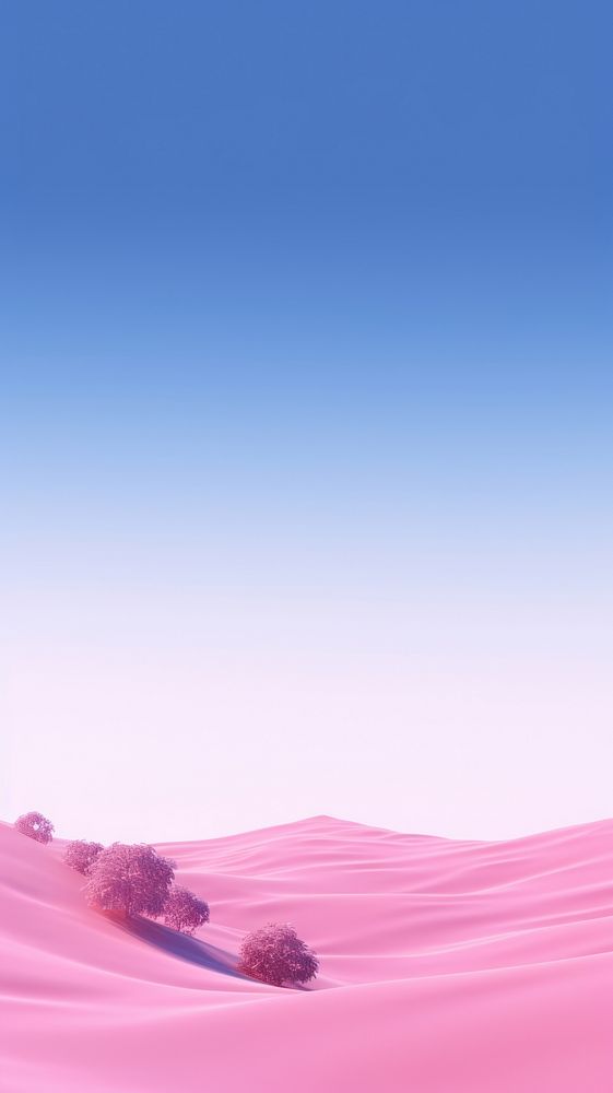 Pink aesthetic landscape wallpaper outdoors nature desert.